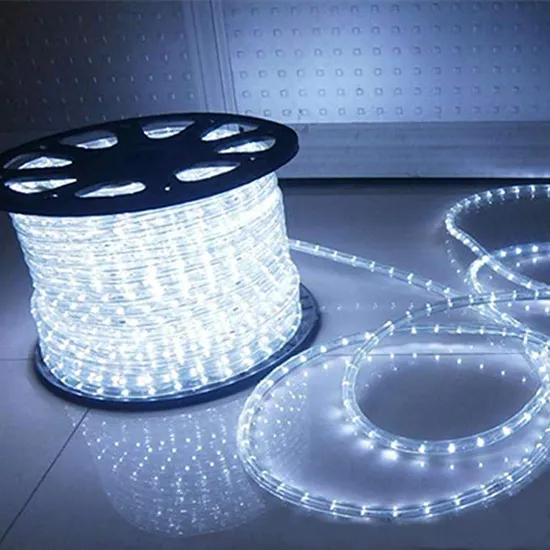 Factory UL ETL 36 LEDs/M 2-Wire Rope Lights IP65 Waterproof Christmas LED Rope Light for Trees Christmas Xmas Wedding Decoration