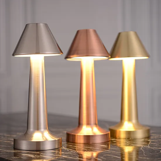 LED Cordless Rechargeable Desk Table Lamp for Couple Dinner/Coffee Table/Restaurant/Bedroom