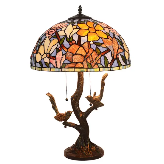 Wholesale Sales High Quality Antique Stained Glass Tiffany Lamp
