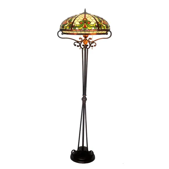 Tiffany Floor Lamp Study Luxurious Warm Home Decorative Lamp