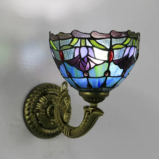 Restaurant Decoration Ambient Tiffany Wall Lamp