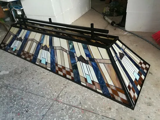 Tiffany Billiard Lights Stained Glass Hanging Pool Table Lamp Tb1005