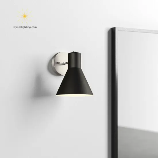 Indoor Bedroom Living Room Home Decor Wall Lamp Plug in with Switch Sconces Bedside Industrial Mounted Lighting Sconces