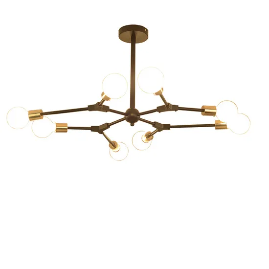 Wholesale Price Personality Creative Deformation Living Room Simple Iron Chandelier
