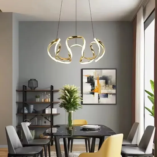Chandelier Restaurant Hotel Dining Room LED Pendant Light Home Decoration Acrylic Chandeliers Lamp