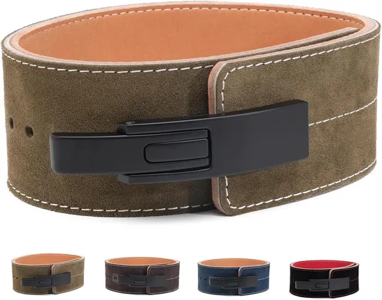 10mm Weight Power Lifting Leather Lever PRO Belt