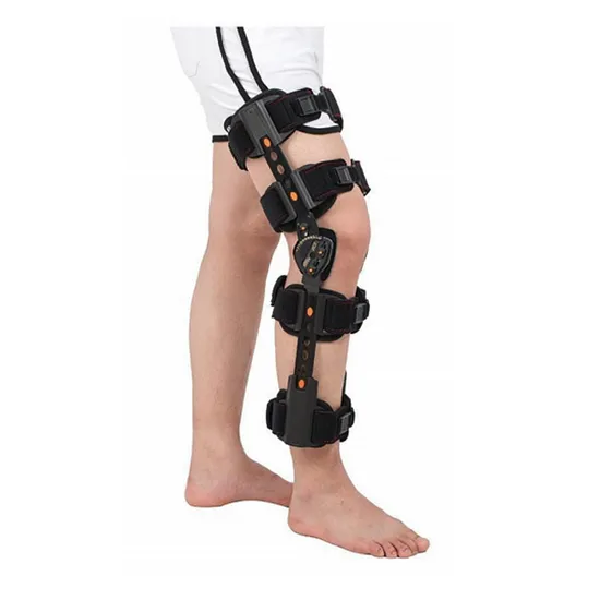 Orthopedic Rehabilitation Brace Adjustable Hinged Knee Support Brace for Arthritis Pain Relief