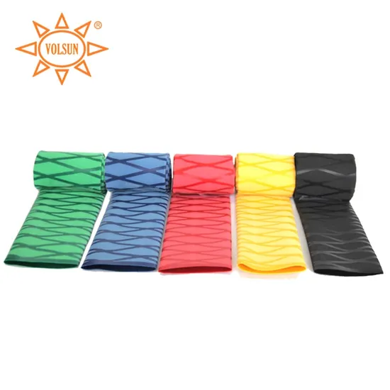 Sports Equipment Colorforl Non Slip Textured Handle Heat Shrink Tubing