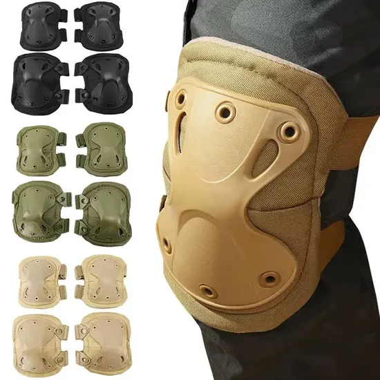 Outdoor Cycling&Hiking Safety Equipment Body Protection Fighting Combat Tactical Elbow Knee Pads
