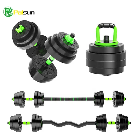 Household Weights Gym Fitness Equipment Free Weights Dumbbell Adjustable and Barbell Set for Body Building
