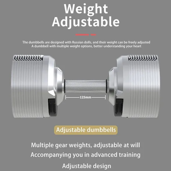 Sporting Goods Recreation Dumbbell Set Adjustable Dumbbell 41.5kg