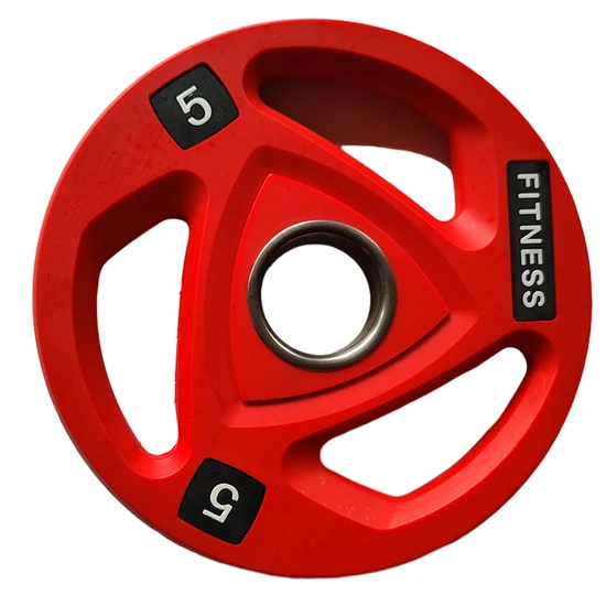 Gym Rubber Coated Weight Plate for Weightlifting