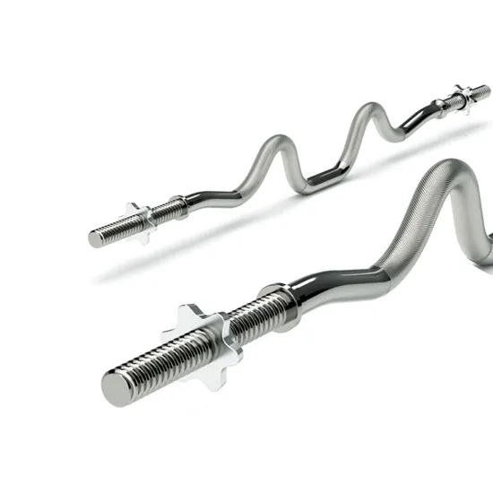 Fitness Equipment Powerlifting Weight Set 1.2m 120cm Curved Barbell Bar