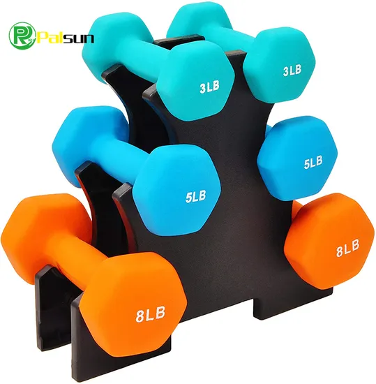 1kg 2kg 3kg 4kg 5kg Hex Cast Neoprene Vinyl Women Dumbbell
