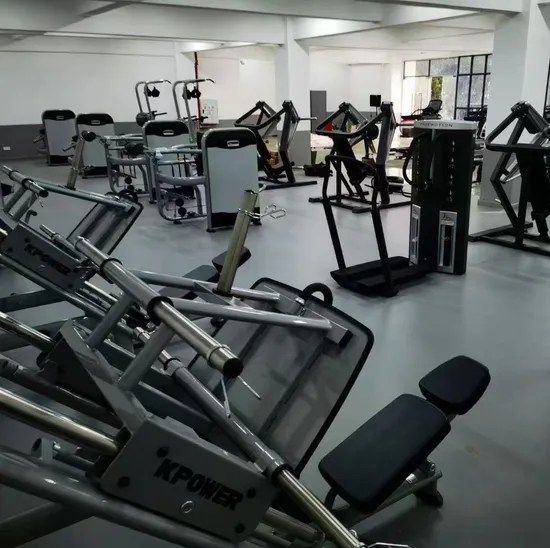 Home Rubber Coated Barbell Piece Indoor Sport Exercise Commercial Gym Fitness Equipment