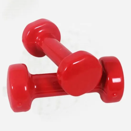 Custom Kg OEM Free Weight Fitness Gym PVC Coating of Dumbbel