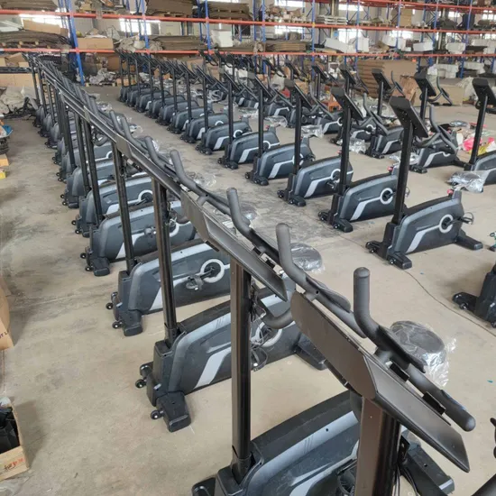 2023 New Design Gym Commercial Fitness Upright Vertical Exercise Bike Spinning Bike