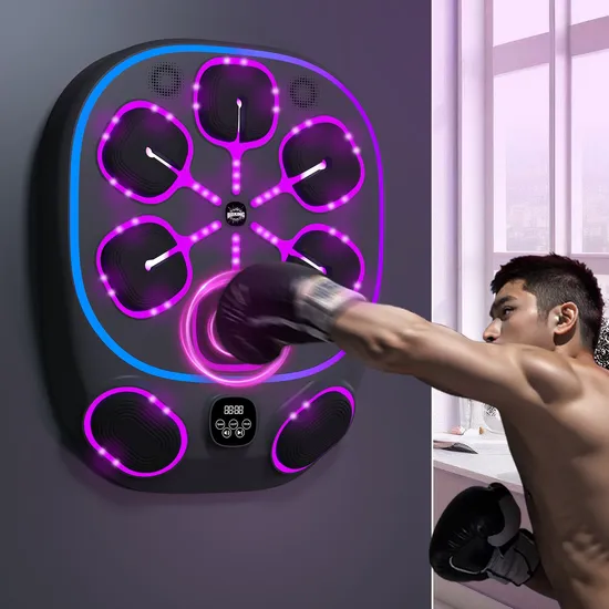 Gordon OEM Factory New Music Boxing Machine Wholesale Free Sample Smart Target Punching Bag Music Boxing Training Machine