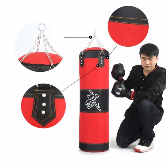 Cheap Customs Hanging Boxing Equipment Microfiber Heavy Punching Bag Heavy Boxing Bag