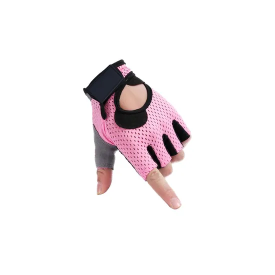 Gym Fitness Gloves Women′s Half-Finger Cycling Gloves Men′s Outdoor Sports Gloves