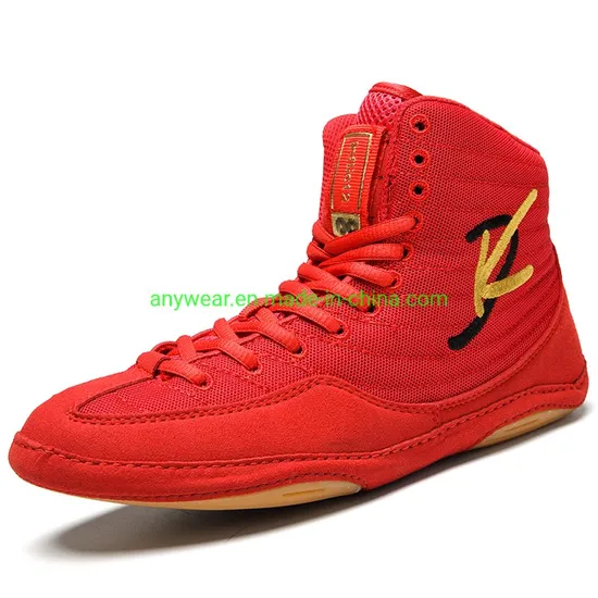 Men′s Wrestling Boxing Boots Men Trainer Shoes (420)