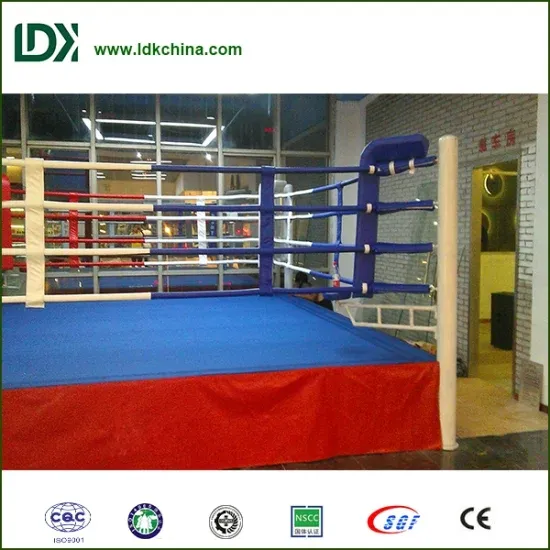 International Standard Floor Boxing Ring Wrestling Elavated Boxing Ring for Competition