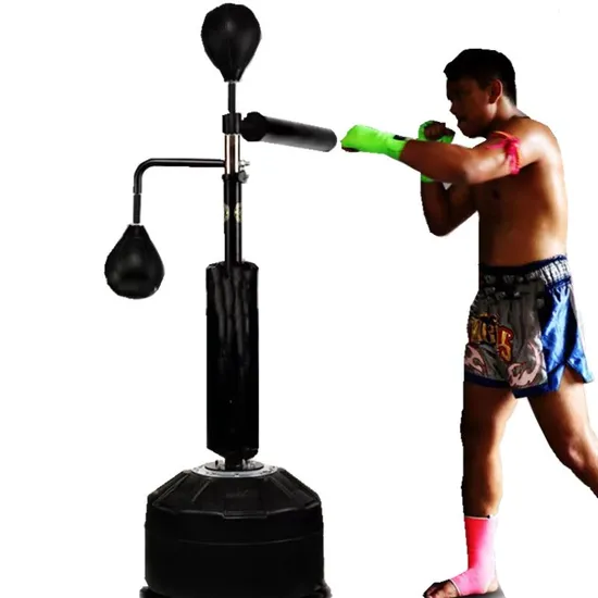 Boxing Equipment Spin Bar Free Standing Boxing Bag with Punching Head