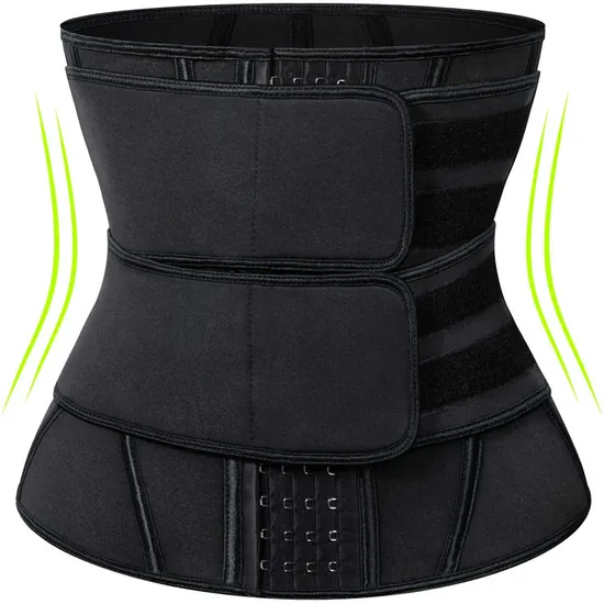 2020 High Quality Neoprene Waist Trainer Corset with Hooks Zipper