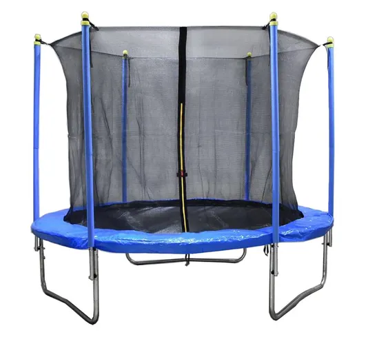 Nanjian High Quality 8ft Outdoor Round Trampoline with Enclose