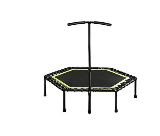 Factory Direct Sales Quality Hexagonal Handrail Trampoline