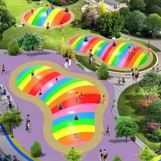 Customized Outdoor Playground Adult Commercial Jumping Cloud Bouncer for Children