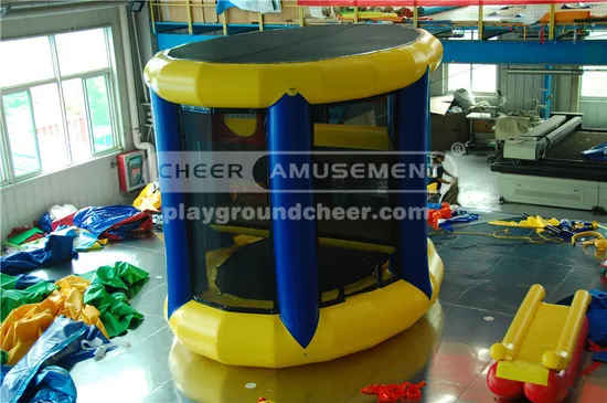 Cheer Amusement Us Air Volley Play Patent Product Kids Inflatable Trampoline Bouncer