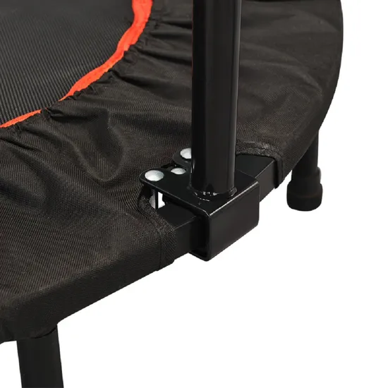 Portable Folding Trampoline with Handle Bar Safe Padded Frame Cover for Children Kids Adult Wbb16230