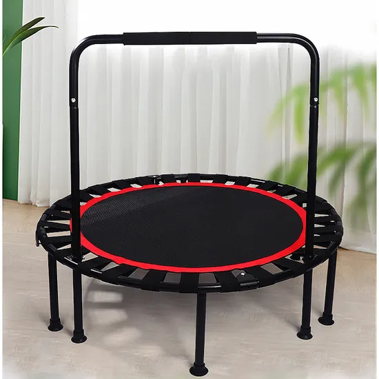 Stable Quiet Exercise Bungee Rebounder Foldable Mini Trampoline 40" Jumping Adult Mini Trampoline Fitness