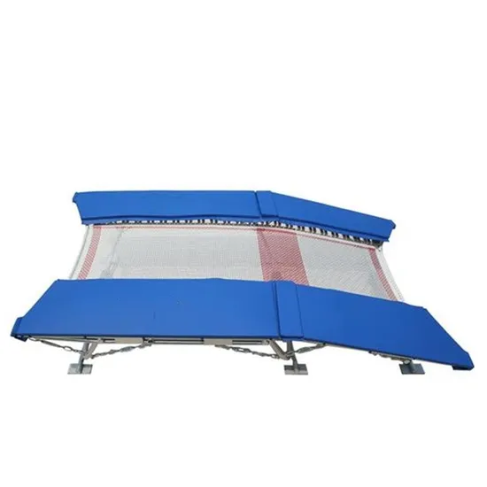 Custom Indoor Playground Rectangular Children Trampoline with Net