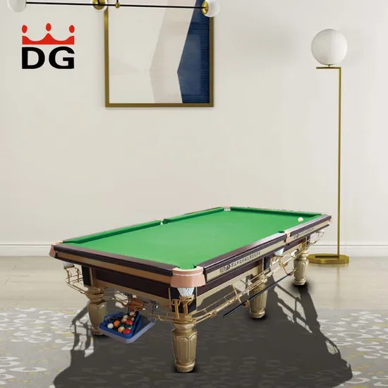 Modern Design 8FT 9FT Solid Wood Slate Billiard Pool Table Black Eight Billard Table