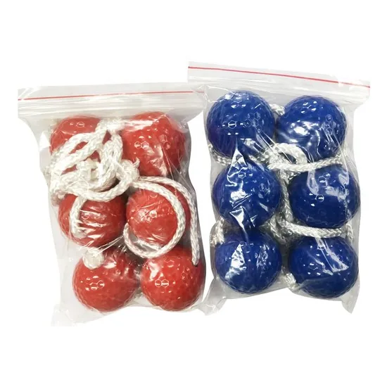 New Selling Ladder Golf Official Bolas Soft Rubber Lawn Games Ladder Ball
