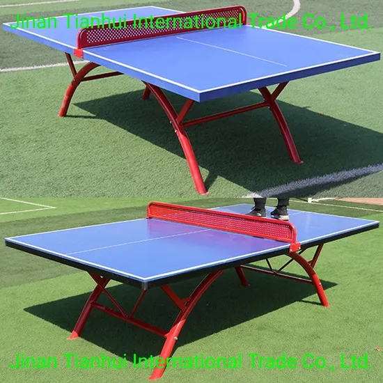 15mm 50mm SMC Panel Standard Outdoor Table Tennis Table