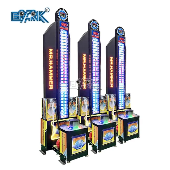 Amusement Park Coin Operated King of Hammer 2 Boxing Machine