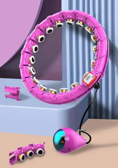Circle Hoops Adjustable Weighted Detachable Intelligent Hula Rings Circle