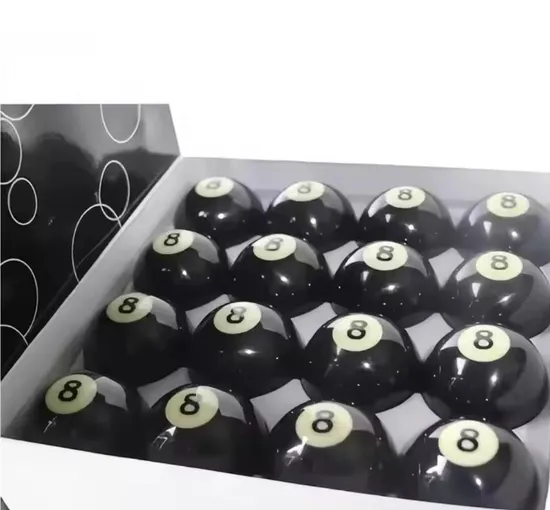 High Quality 57.2mm Phenolic Resin Billiard Balls