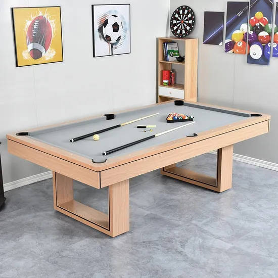 Luxury 8FT U-Shape Leg Billiard Pool Table