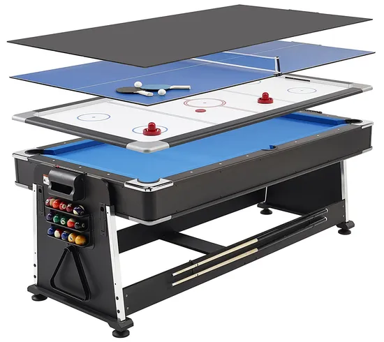 Hot Selling 4 in 1 Multi Game Table Rotating Combo Game Table
