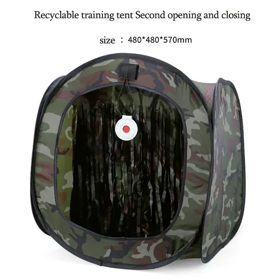 Collapsible Hunting Ground Blind Tent Portable Mute Target Tent for Hunting Shooting Accessories Tool Wbb21608