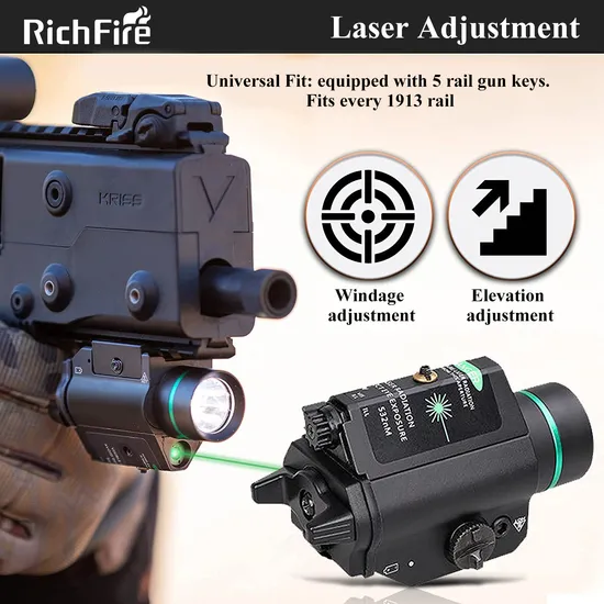 Offset Mount Laser Sight for Enhanced Ergonomics