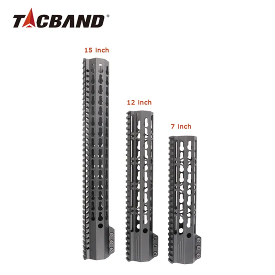 Tacband 7 Inch Heavy Duty Black Keyomod Handguard