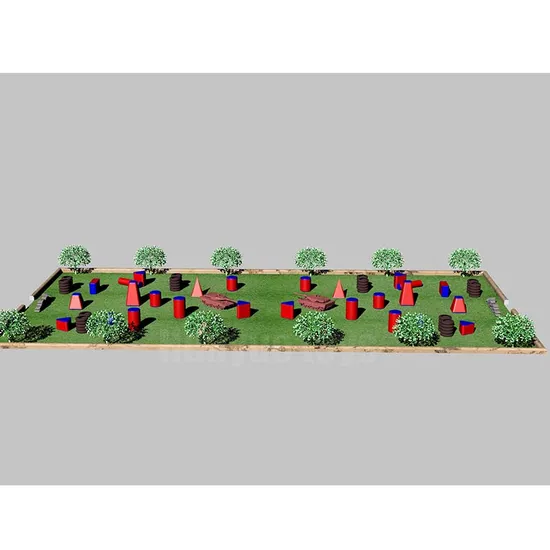 Crazy CS Games Paintball Used Inflatable Paintball Bunkers for Fun