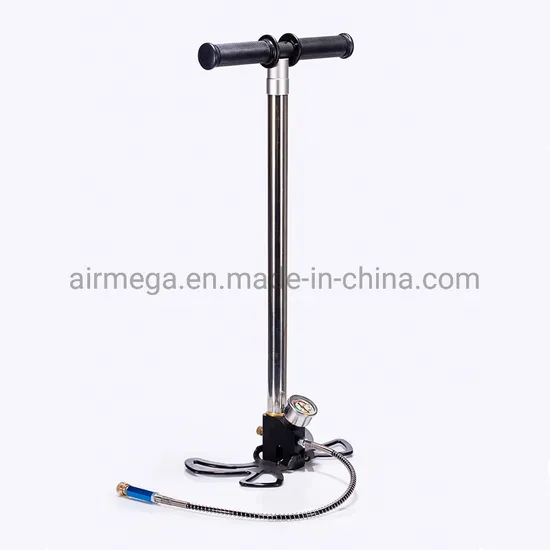 4 Stage 4500psi 310 Bar Pcp Pump Hand Operated Manual Air Hand Pump for Fx / Hatsan / Benjamin Pcp Compressor Pump