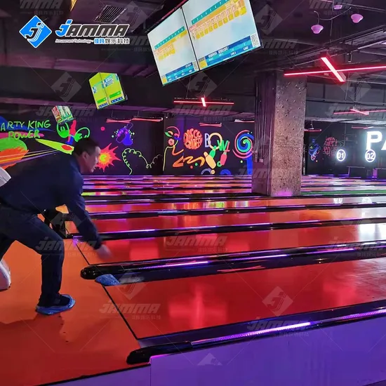 New Ar Adult Bowling Alley Machine Good Price Adult Bowling Lanes Amusement Equipment