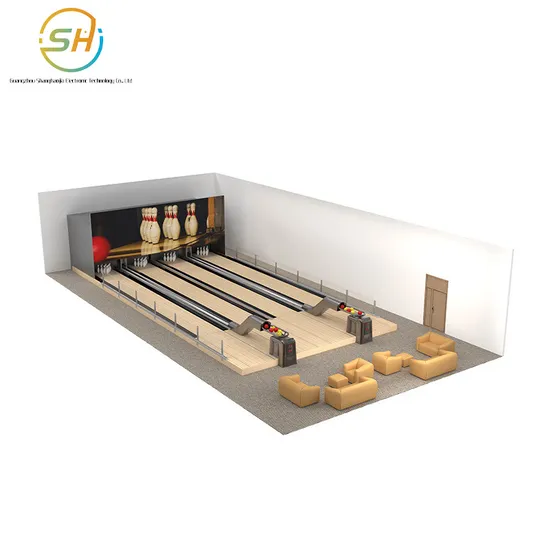 Indoor Bowling Alley Somatosensory Digital Sports Entertainment Facilities